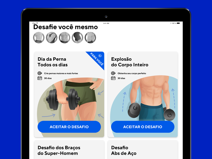 Treino para homens FitStrong