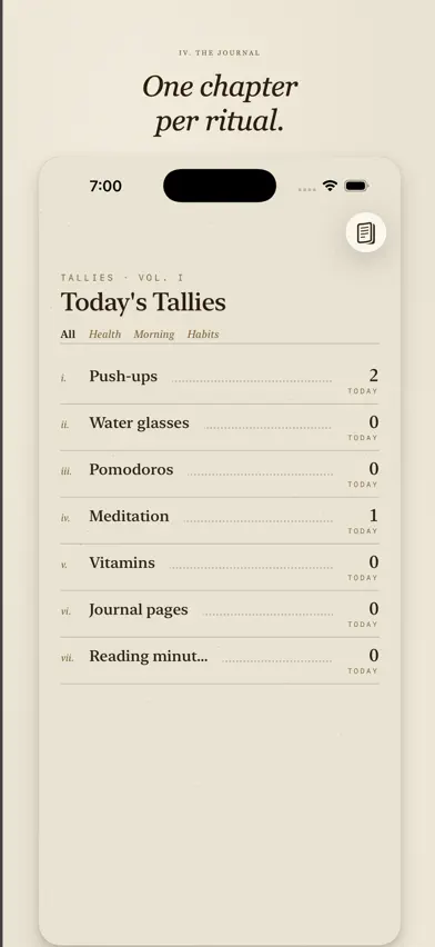 Tallies — Habit Tracker screenshot 4