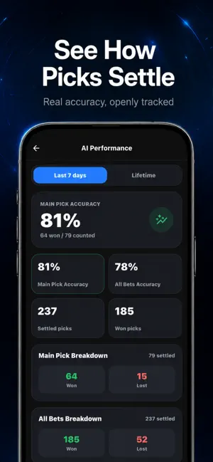 Football Pilot: AI Predictions screenshot 3