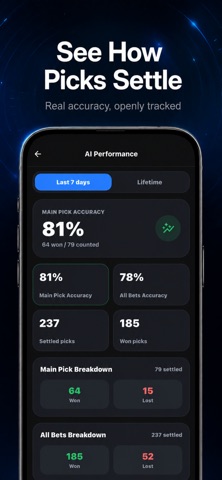 Football Pilot: AI Predictions Screenshot 3