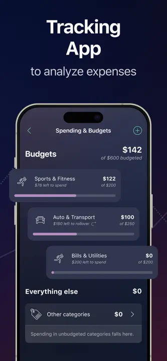 PocketGuard・Budget Planner App : capture d’écran 5 sur 8
