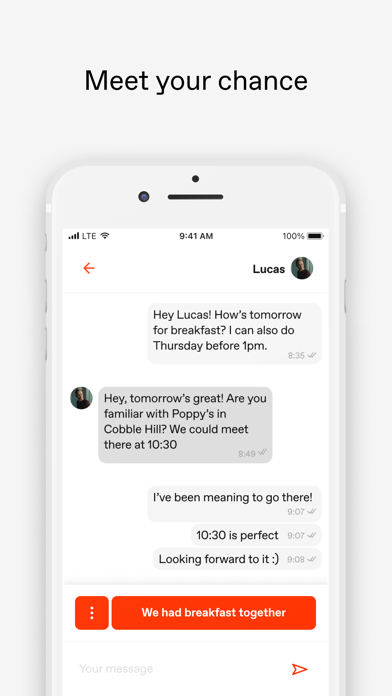 The Breakfast App Screenshot