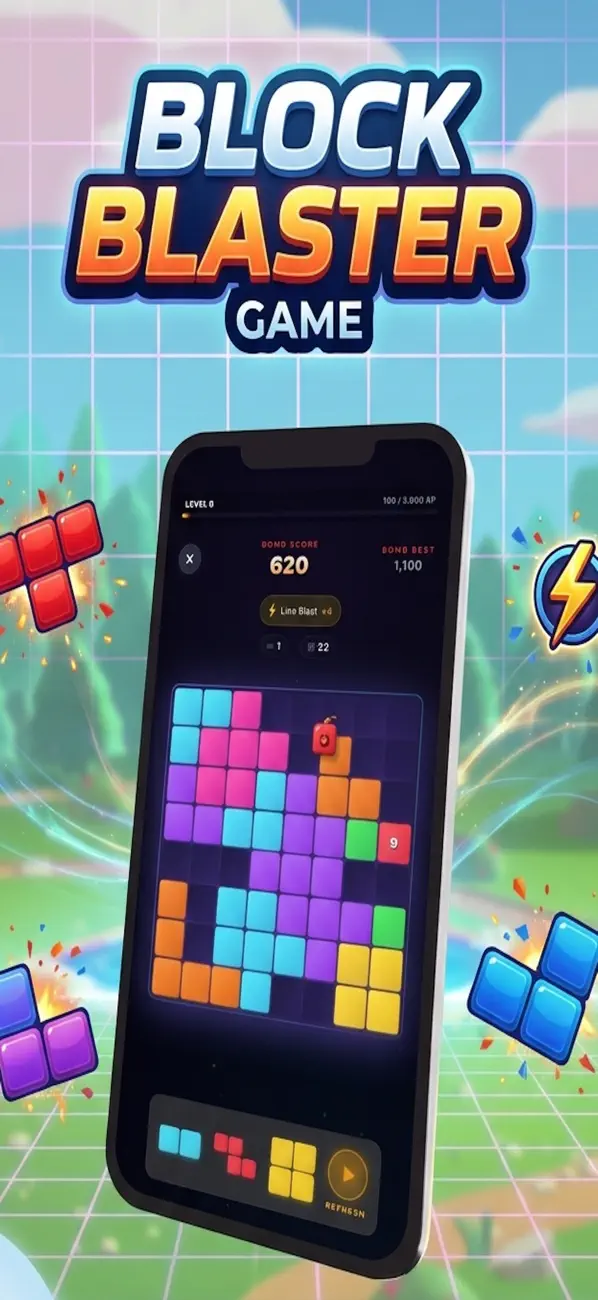 Screenshot #1 pour Block Blaster - Puzzle Games