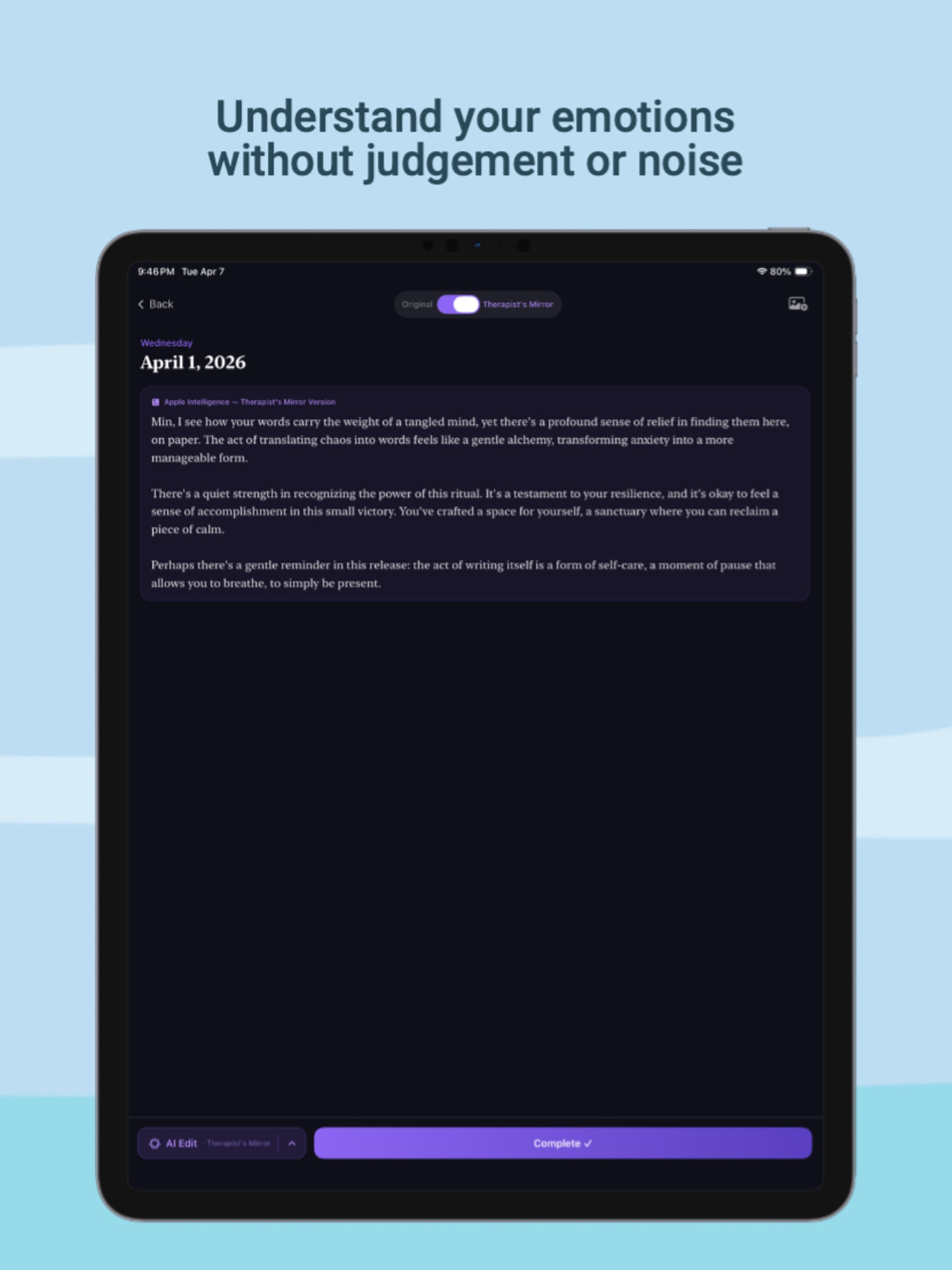 deepen: AI Private Journal