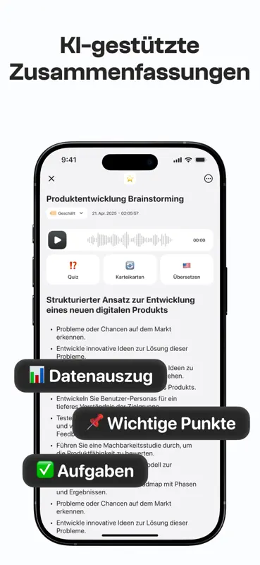 Notee: AI Note Taker screenshot 3 of 9