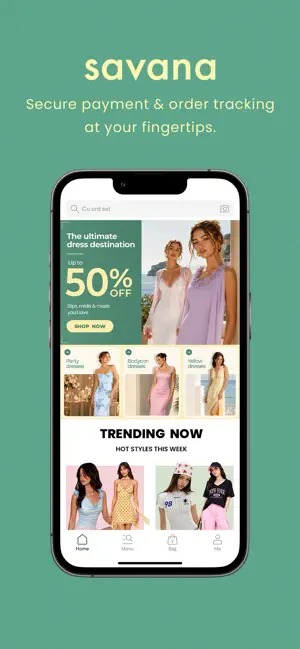 Savana - UK Fashion iPhone screenshot 4