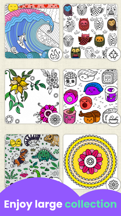 SKIDOS Coloring Games for Kids Screenshot
