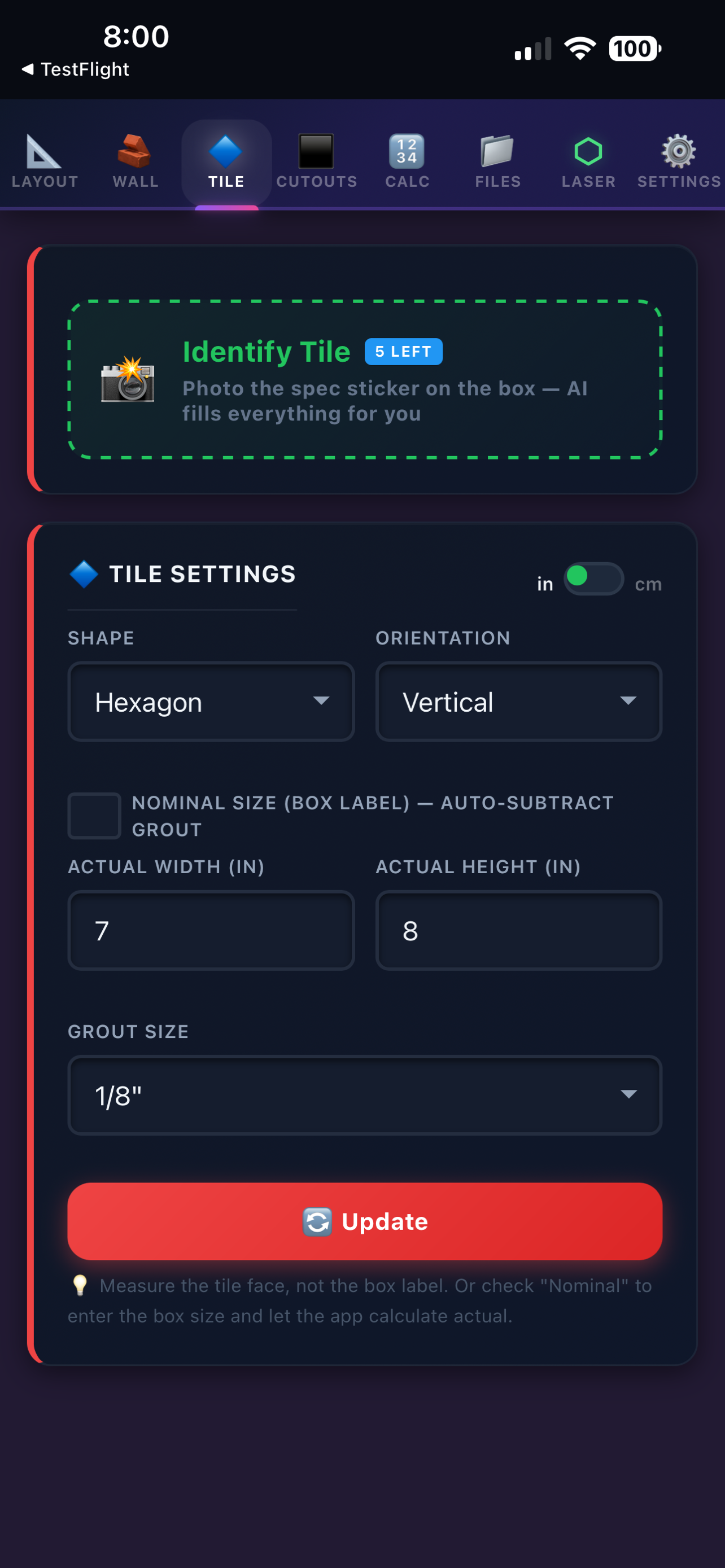 LayIt - Tile Layout Planner screenshot 3