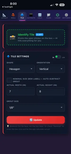 LayIt - Tile Layout Planner screenshot 3
