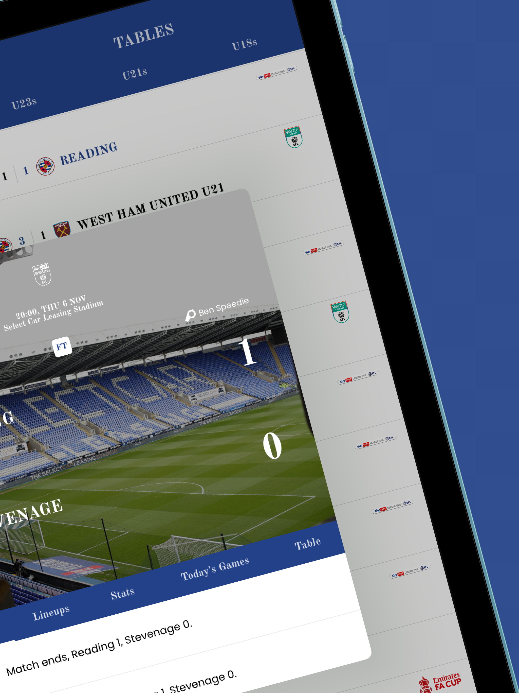 Reading FC screenshot 11
