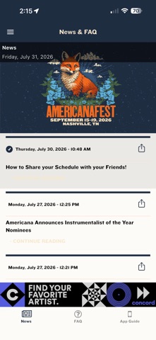 AMERICANAFEST screenshot