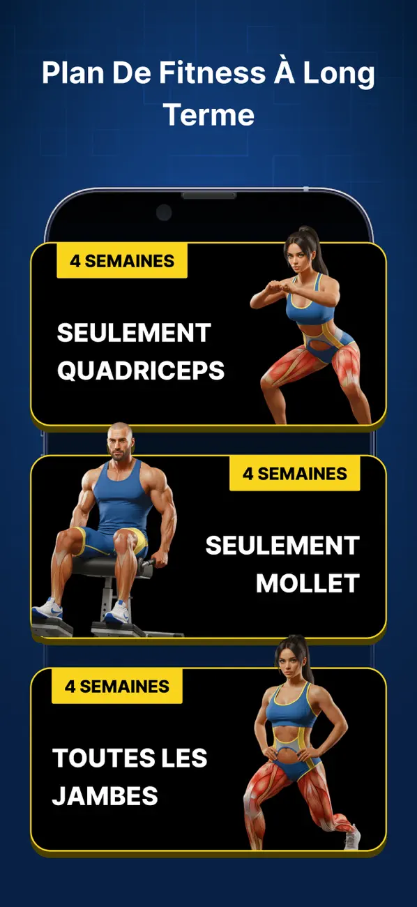 Screenshot #3 pour Legify: Entraînement Jambes
