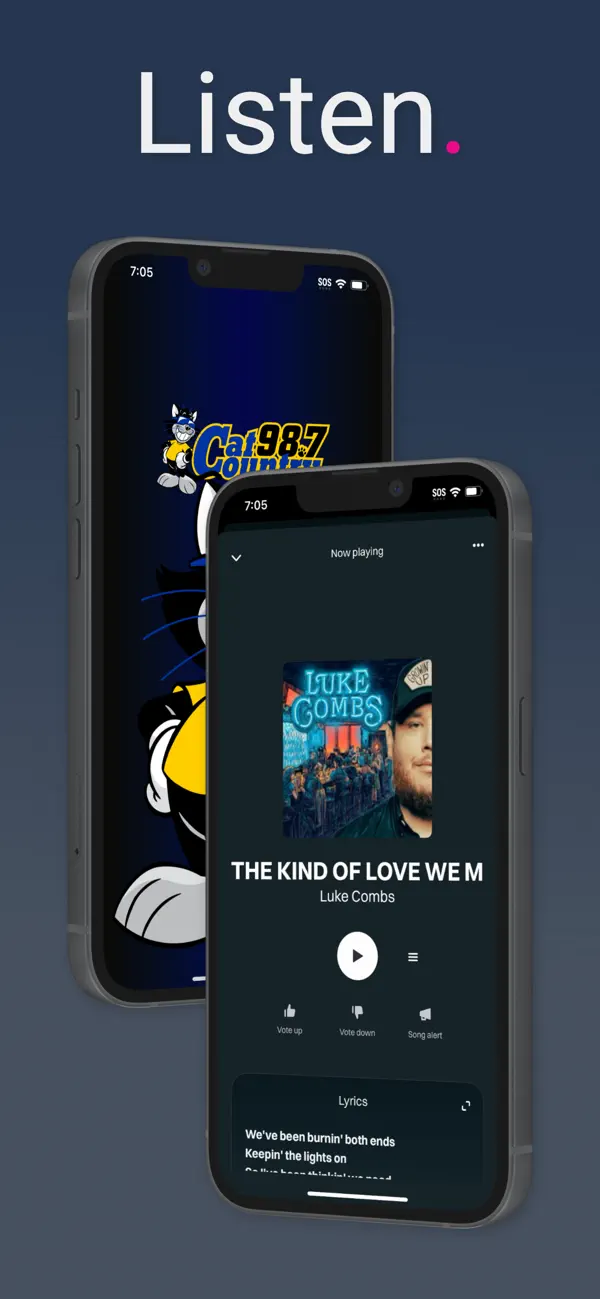 Screenshot #1 pour Cat Country 98.7