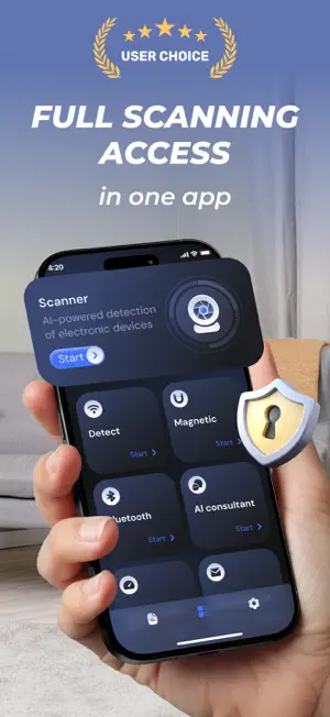 Camera Detector: Bug Tracker screenshot 1