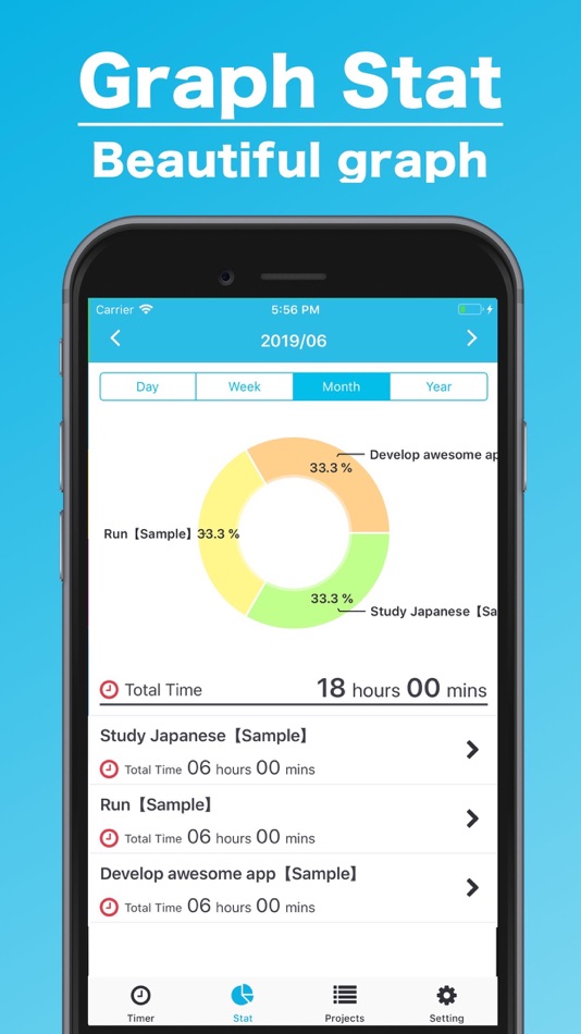 #2. Project Timer ~ Count works (iOS) 由: Kazuya Kobayashi