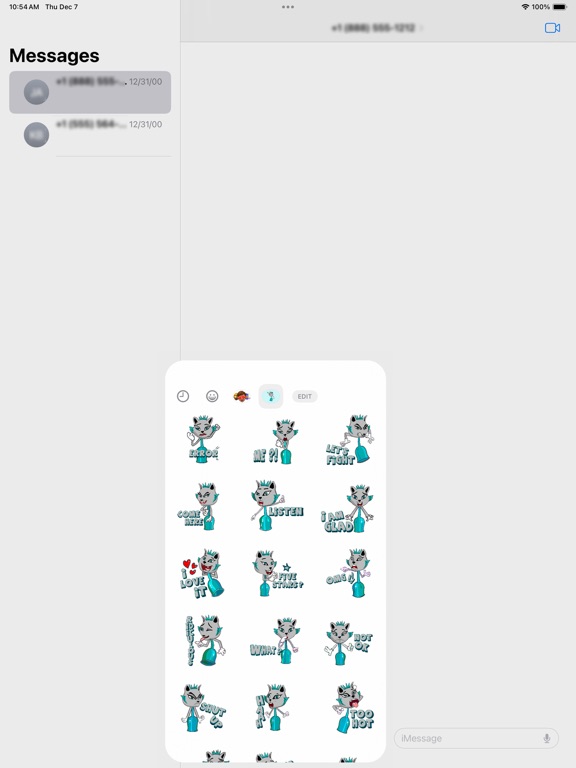 Screenshot #6 pour Pishi Persian Cat Stickers
