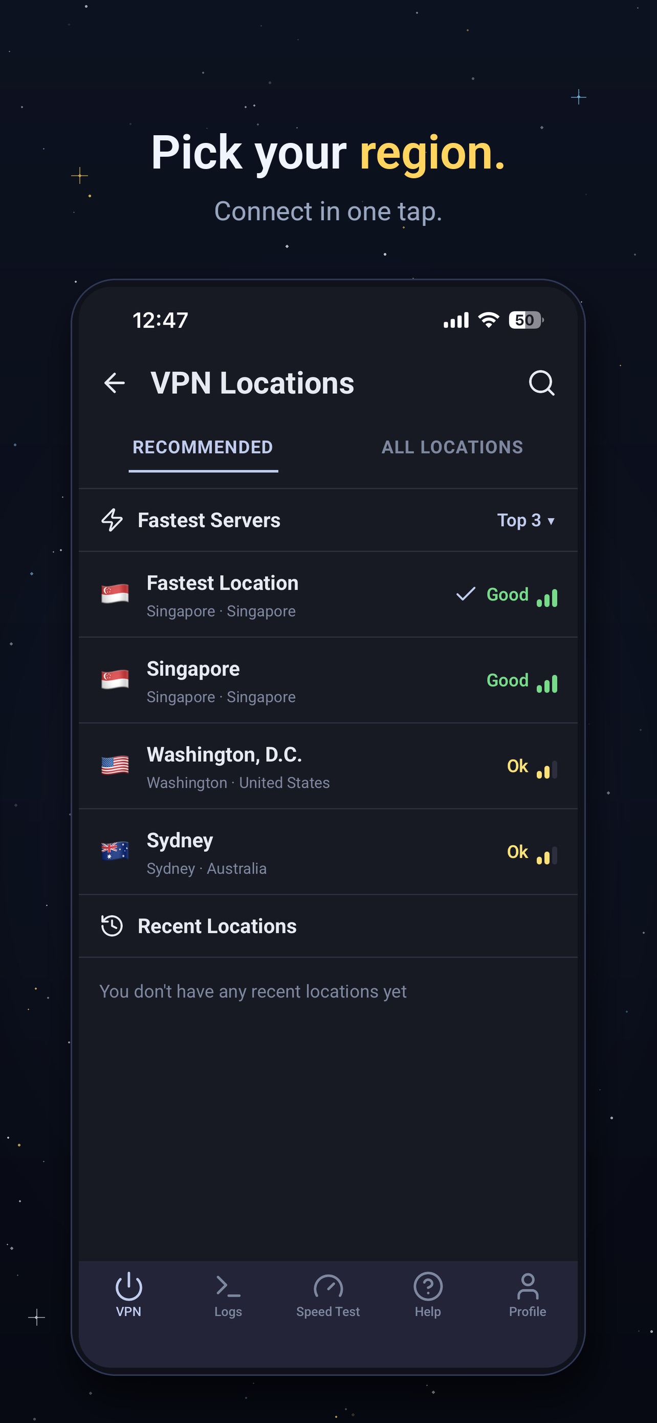 Screenshot 8 of KlarVPN: Private VPN, No Logs