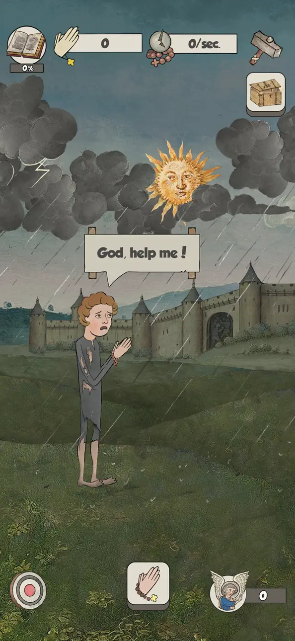 Medieval - Idle Prayer Hack screenshot 2 - iOS game interface