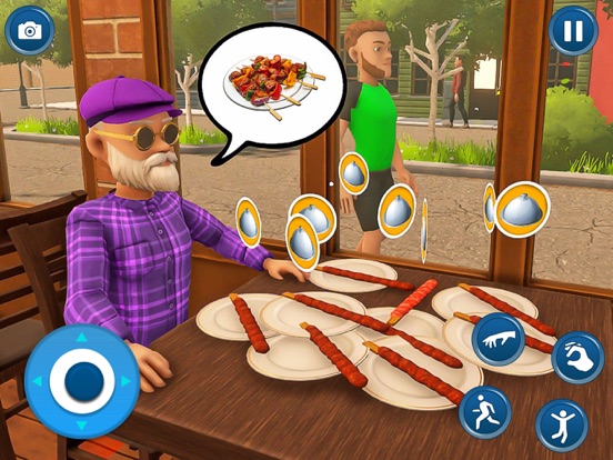 ケバブ シミュレーター 食品調理レストラン シェフ ゲームのおすすめ画像3