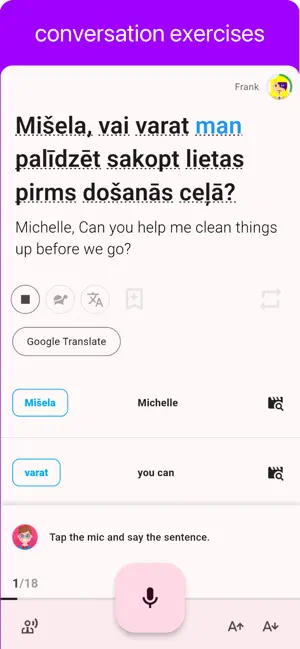 Latvian - Listening Speaking screenshot 4