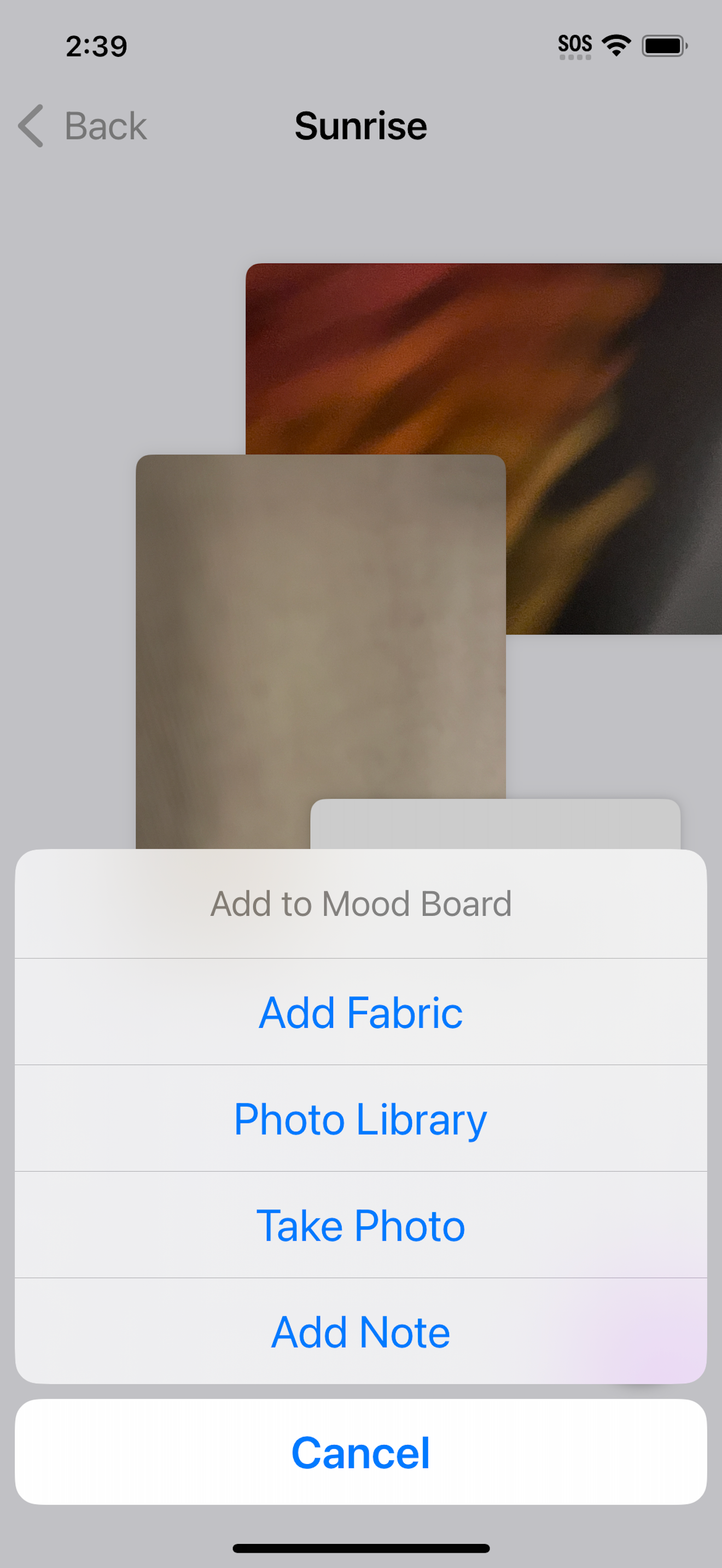 Fabric Box