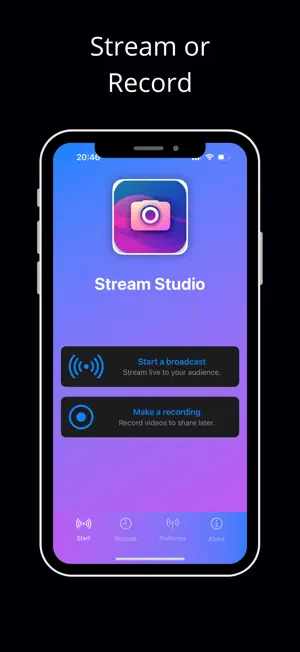 Stream Studio - RTMP Streaming screenshot 2