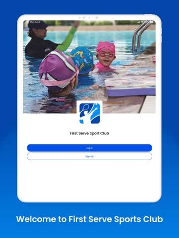 First Serve Sports Club iPad screenshot 1