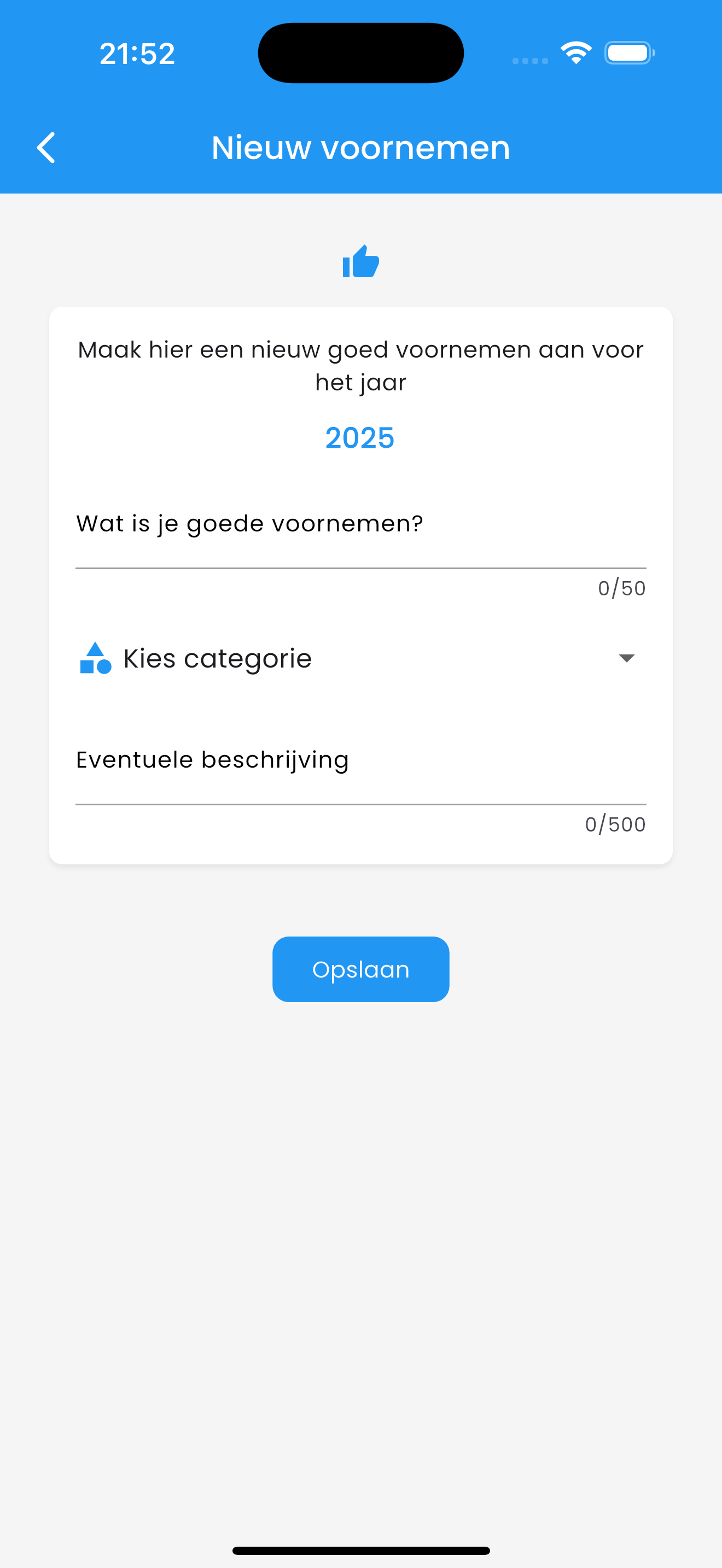Mijn Goede Voornemens screenshot 5