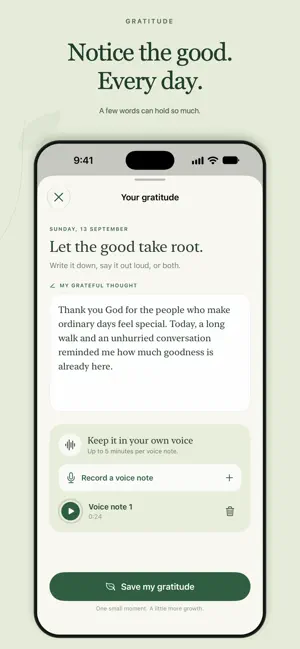 Gratitude Garden: Daily Habit screenshot 2