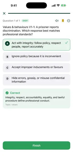 Prison Officer Selection Prep screenshot 4