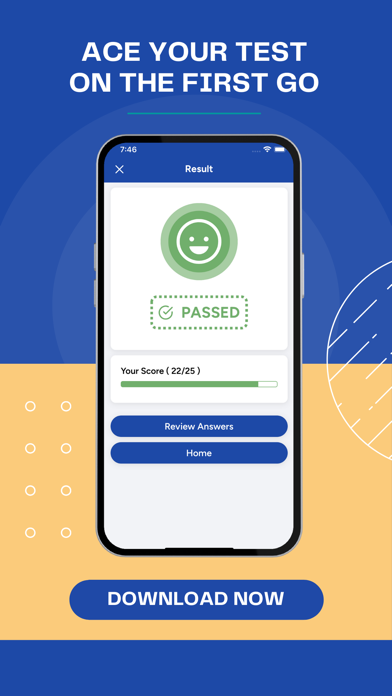 Minnesota MN DMV Permit Test Screenshot