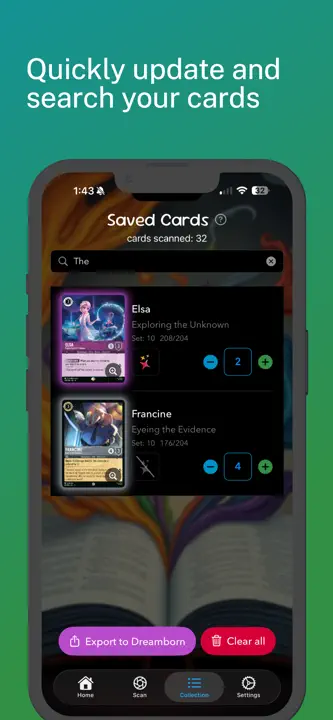 Lorscana: TCG Card Scanner screenshot 4