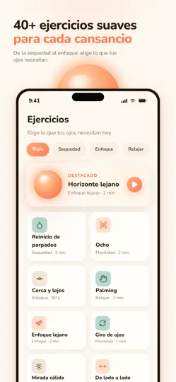 Captura de pantalla de Calmeye: AI Vista Y Ojos en iPhone 4