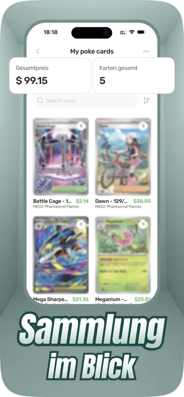 TCG Vault: Karten Scanner screenshot 2 of 8