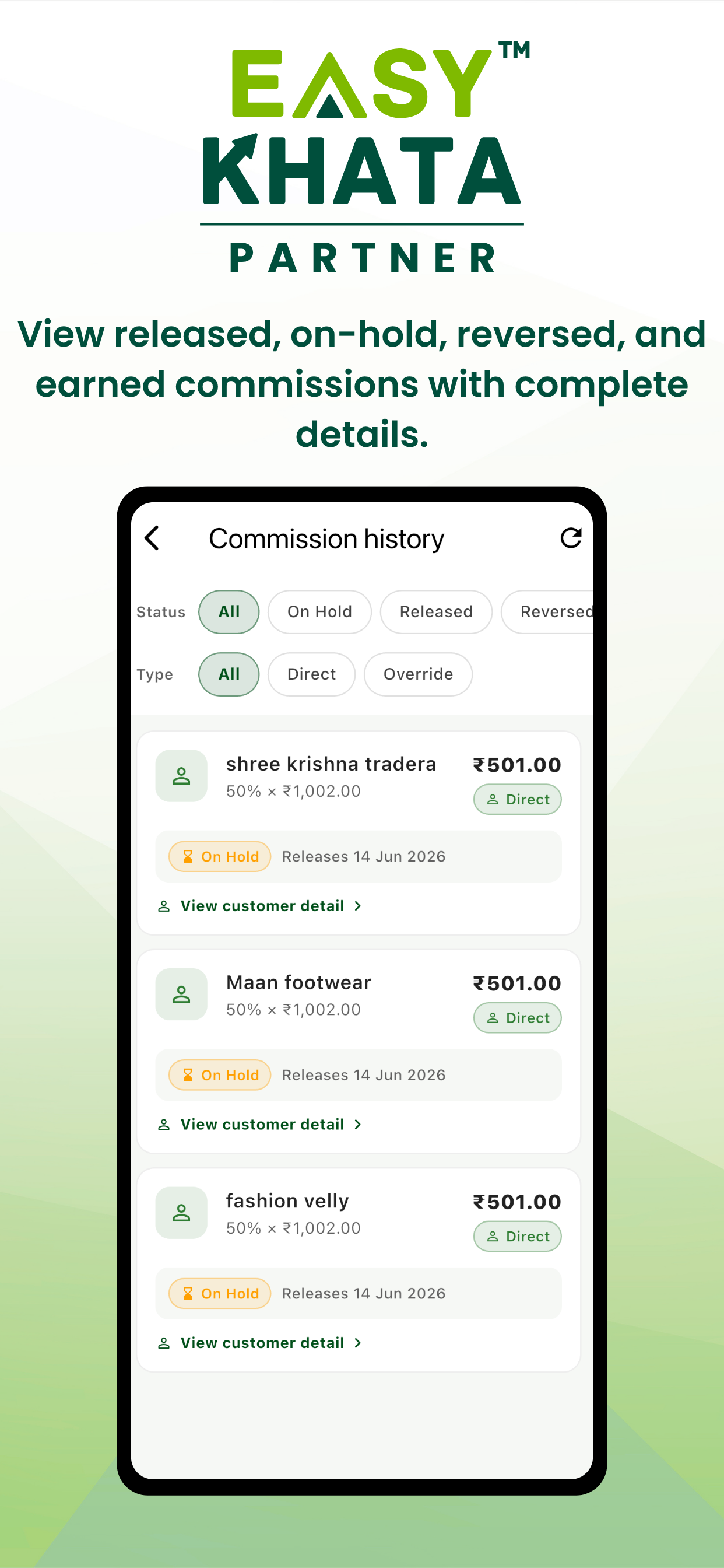 Easy Khata Partner screenshot 3