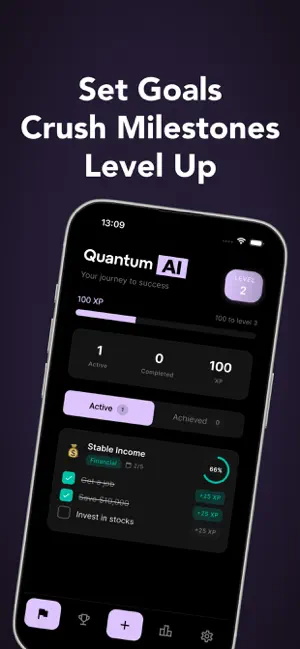Quantum AI: Conquer your goals screenshot 2