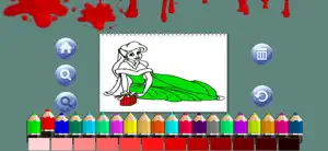 Princess Coloring Page screenshot #3 for iPhone