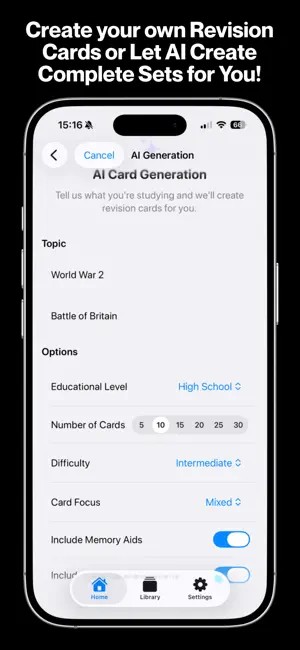 Revision Cards screenshot 2