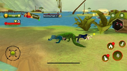 Hungry Crocodile Animals Screenshot
