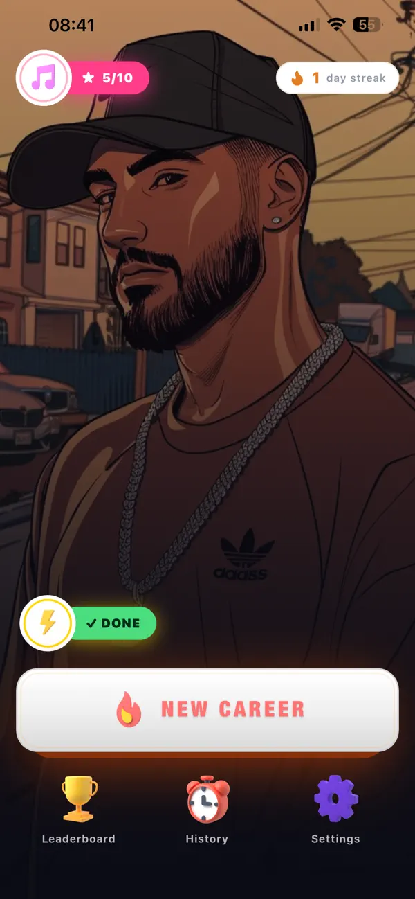 Screenshot #1 pour Rapstar