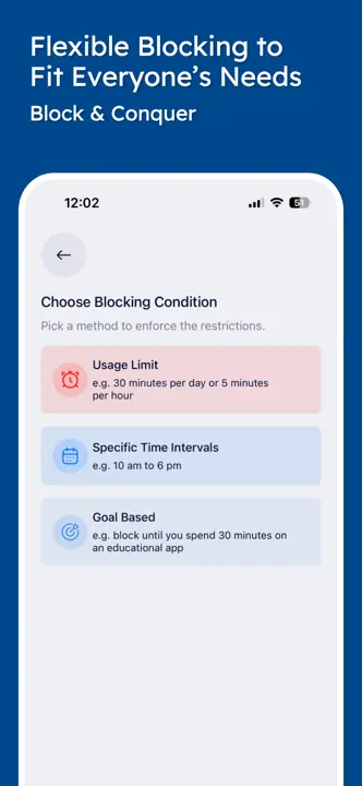 Stay Focused App/Site Blocker : capture d’écran 5 sur 8