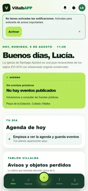 VillalbAPP screenshot 3