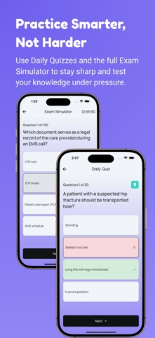 EMR Exam Prep 2025 screenshot
