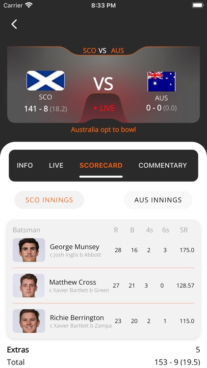 Smart Cricx - Live Score