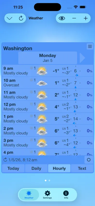 ClassicWeather HD screenshot 4
