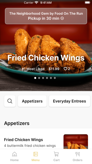 App screenshot