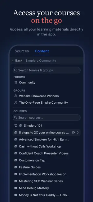 Simplero Coach screenshot 3