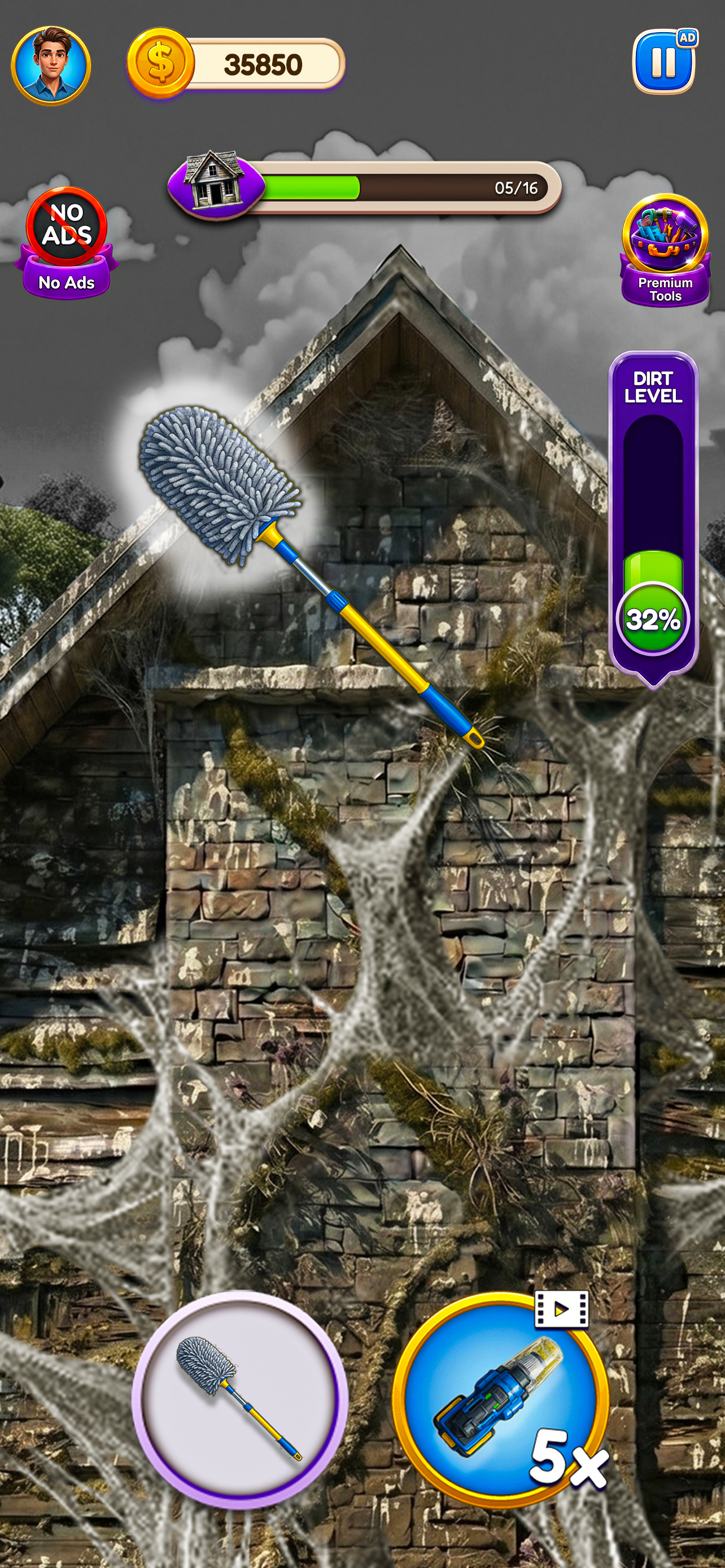 Cleaning Games: House Designer screenshot 4
