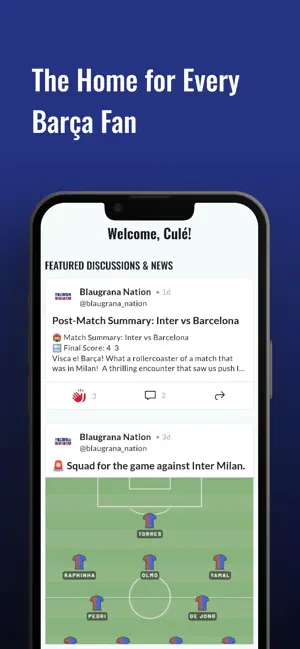 Blaugrana Nation screenshot 1