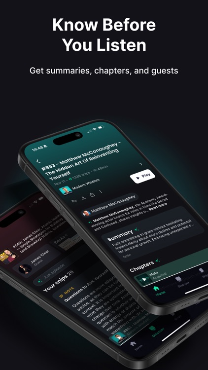 Snipd | AI Podcast Player screenshot-3